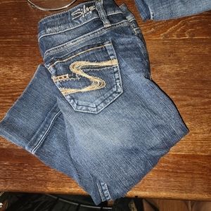 Womens Buckle Jeans